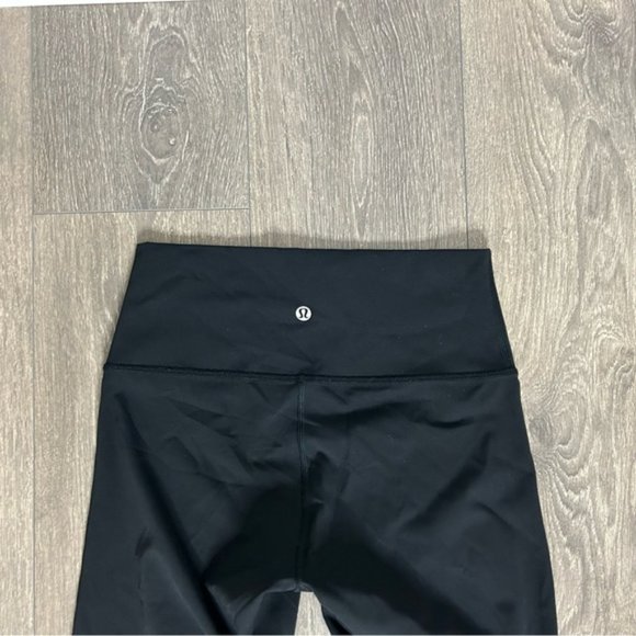 Lululemon Wunder Under Hi-Rise 1/2 Tight Full-On Luxtreme 17 Black Size 6 - Picture 11 of 13